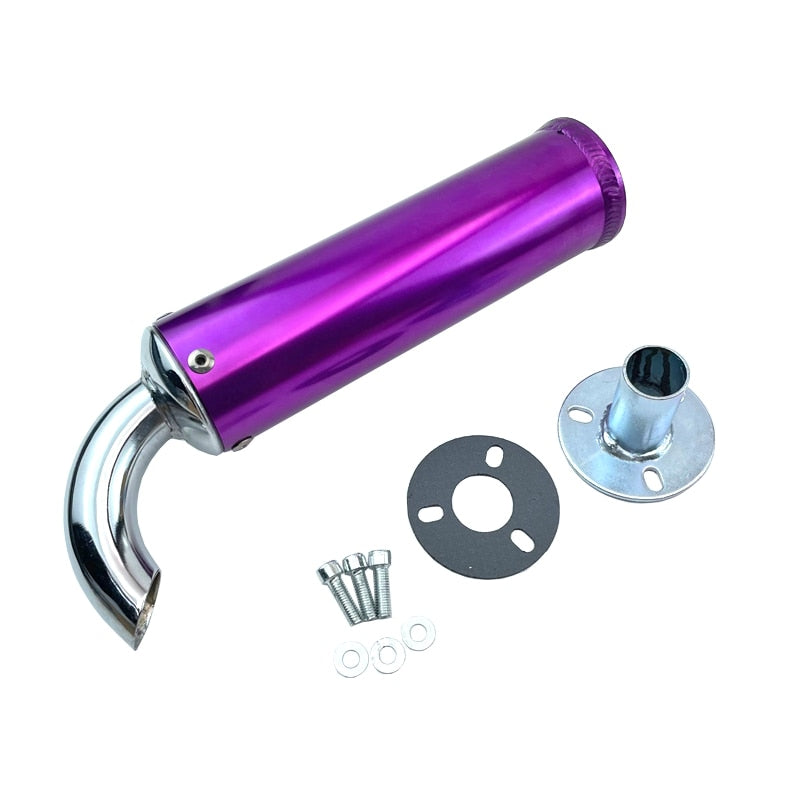 Exhaust Purple Slip-On muffler Eksos Effektanlegg db killer mc